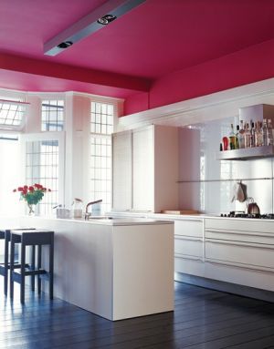 houseandhome.com Pink_ceiling_kitchen_FE08.jpg